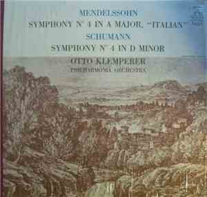 Mendelssohn - Schumann - Otto Klemperer - Symphony N°4 In A Major, 